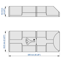MUL-T-LOCK ArmaDLock (technical drawing)